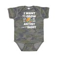 thumbnail image 1 of Inktastic I Want to Grow Up to Be an Artist Like My Daddy Boys or Girls Baby Bodysuit, 1 of 5