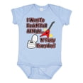 thumbnail image 1 of Inktastic I Want to Rock N' Roll N' Potty Everyday Boys or Girls Baby Bodysuit, 1 of 5
