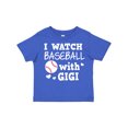 thumbnail image 1 of Inktastic I Watch Baseball with My Gigi Boys or Girls Toddler T-Shirt, 1 of 5