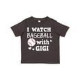 thumbnail image 1 of Inktastic I Watch Baseball with My Gigi Boys or Girls Toddler T-Shirt, 1 of 5