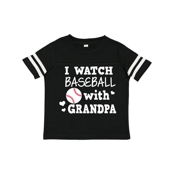 Inktastic I Watch Baseball with My Grandpa Boys or Girls Toddler T-Shirt