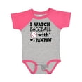 thumbnail image 1 of Inktastic I Watch Baseball with My Pawpaw Boys Baby Bodysuit, 1 of 5