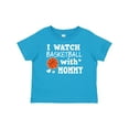 thumbnail image 1 of Inktastic I Watch Basketball with Mommy Boys Baby T-Shirt, 1 of 5