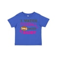 thumbnail image 1 of Inktastic I Watch Football with My Daddy Boys or Girls Toddler T-Shirt, 1 of 5