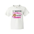 thumbnail image 1 of Inktastic I Watch Football with My Daddy Youth T-Shirt, 1 of 5
