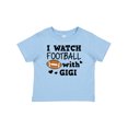 thumbnail image 1 of Inktastic I Watch Football with My Gigi Boys Baby T-Shirt, 1 of 5