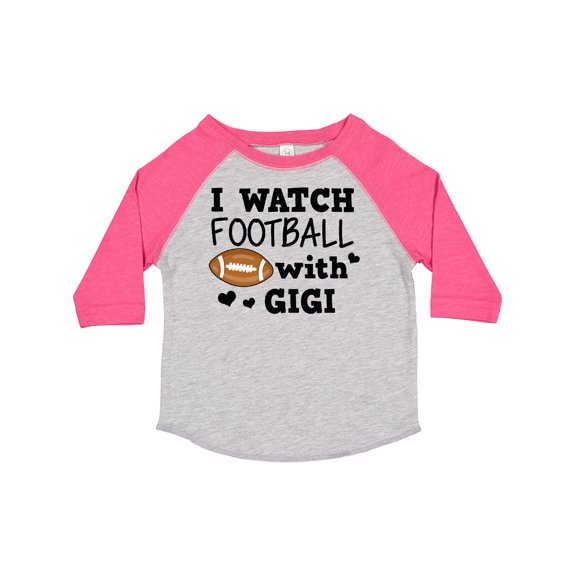 Inktastic I Watch Football with My Gigi Boys Toddler T-Shirt