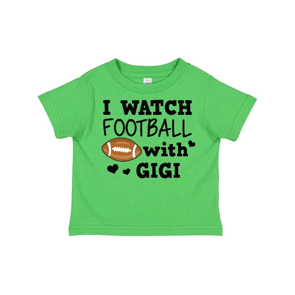 Inktastic I Watch Football with My Gigi Boys Toddler T-Shirt