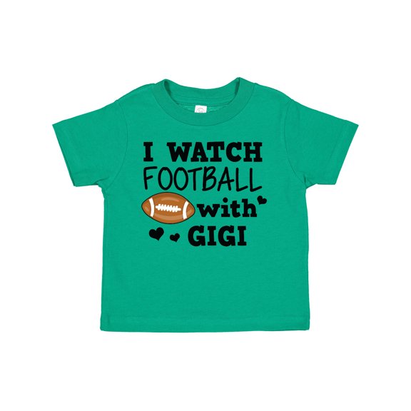 Inktastic I Watch Football with My Gigi Boys Toddler T-Shirt