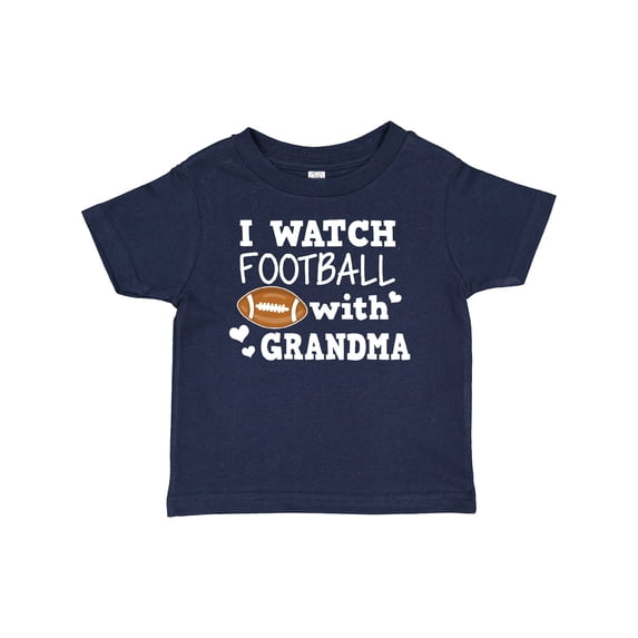 Inktastic I Watch Football with My Grandma Boys Baby T-Shirt