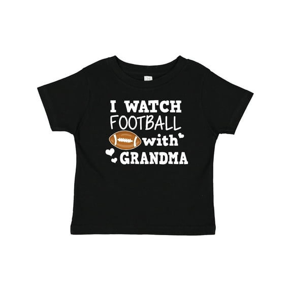 Inktastic I Watch Football with My Grandma Boys Baby T-Shirt