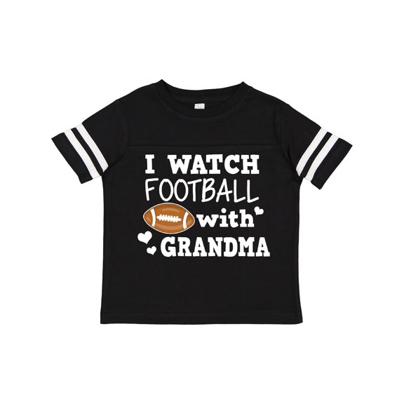 Inktastic I Watch Football with My Grandma Boys Toddler T-Shirt