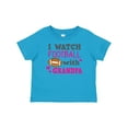 thumbnail image 1 of Inktastic I Watch Football with My Grandpa Girls Baby T-Shirt, 1 of 5