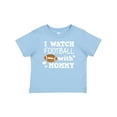 thumbnail image 1 of Inktastic I Watch Football with My Mommy Boys Baby T-Shirt, 1 of 5