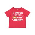 thumbnail image 1 of Inktastic I Watch Football with My Mommy Boys Toddler T-Shirt, 1 of 5
