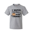 thumbnail image 1 of Inktastic I Watch Football with My Mommy Youth T-Shirt, 1 of 5