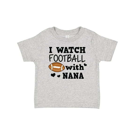 Inktastic I Watch Football with My Nana Boys Baby T-Shirt