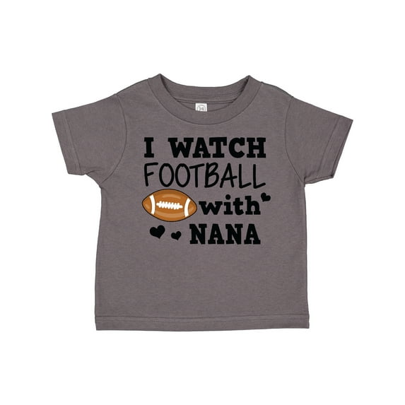 Inktastic I Watch Football with My Nana Boys Toddler T-Shirt