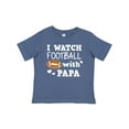 thumbnail image 1 of Inktastic I Watch Football with My Papa Boys Baby T-Shirt, 1 of 5