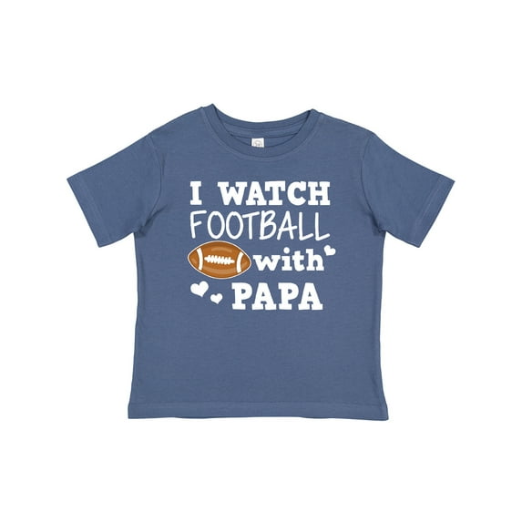 Inktastic I Watch Football with My Papa Boys Baby T-Shirt