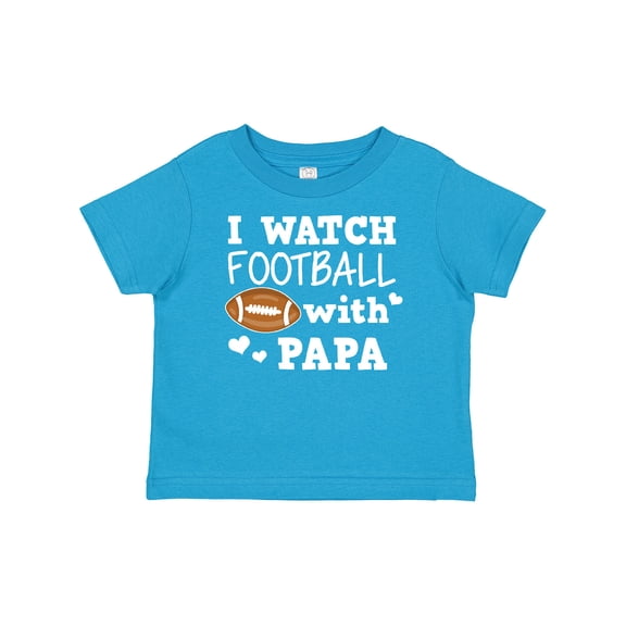 Inktastic I Watch Football with My Papa Boys Baby T-Shirt