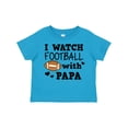 thumbnail image 1 of Inktastic I Watch Football with My Papa Boys Toddler T-Shirt, 1 of 5