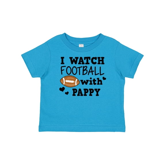 Inktastic I Watch Football with My Pappy Boys Baby T-Shirt