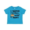 thumbnail image 1 of Inktastic I Watch Football with My Pappy Boys Toddler T-Shirt, 1 of 5