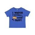 thumbnail image 1 of Inktastic I Watch Football with My Pappy Boys Toddler T-Shirt, 1 of 5