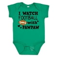 thumbnail image 1 of Inktastic I Watch Football with My Pawpaw Boys Baby Bodysuit, 1 of 5