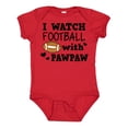 thumbnail image 1 of Inktastic I Watch Football with My Pawpaw Boys Baby Bodysuit, 1 of 5