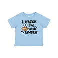 thumbnail image 1 of Inktastic I Watch Football with My Pawpaw Boys Baby T-Shirt, 1 of 5