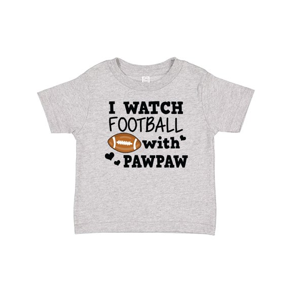 Inktastic I Watch Football with My Pawpaw Boys Baby T-Shirt