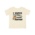 thumbnail image 1 of Inktastic I Watch Football with My Pawpaw Boys Baby T-Shirt, 1 of 5