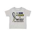 thumbnail image 1 of Inktastic I Wear Blue and Yellow for Myself Down Syndrome Awareness Boys or Girls Toddler T-Shirt, 1 of 5