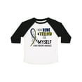 thumbnail image 1 of Inktastic I Wear Blue and Yellow for Myself Down Syndrome Awareness Boys or Girls Toddler T-Shirt, 1 of 5