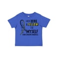thumbnail image 1 of Inktastic I Wear Blue and Yellow for Myself Down Syndrome Awareness Boys or Girls Toddler T-Shirt, 1 of 5