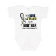 thumbnail image 1 of Inktastic I Wear Blue and Yellow for my Brother- Down Syndrome awareness Boys or Girls Baby Bodysuit, 1 of 5