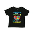 thumbnail image 1 of Inktastic I Wear Blue for My Brother Autism Awareness Boys or Girls Toddler T-Shirt, 1 of 5