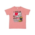 thumbnail image 1 of Inktastic I Wear Bows My Daddy Wears Fireman Boots Girls Toddler T-Shirt, 1 of 5