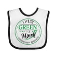 thumbnail image 1 of Inktastic I Wear Green for Myself- Cerebral Palsy Awareness Boys or Girls Baby Bib, 1 of 4