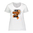 thumbnail image 1 of Inktastic I Wear Orange For My Mom Multiple Sclerosis Awareness Women's Plus Size T-Shirt, 1 of 5