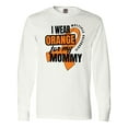 thumbnail image 1 of Inktastic I Wear Orange For My Mommy Multiple Sclerosis Awareness Long Sleeve T-Shirt, 1 of 5