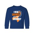 thumbnail image 1 of Inktastic I Wear Orange For My Mommy Multiple Sclerosis Awareness Long Sleeve Youth T-Shirt, 1 of 5