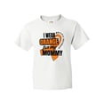 thumbnail image 1 of Inktastic I Wear Orange For My Mommy Multiple Sclerosis Awareness Youth T-Shirt, 1 of 5