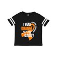 thumbnail image 1 of Inktastic I Wear Orange for My Daddy Leukemia Awareness Boys or Girls Toddler T-Shirt, 1 of 5