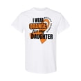 thumbnail image 1 of Inktastic I Wear Orange for My Daughter Multiple Sclerosis Awareness T-Shirt, 1 of 5
