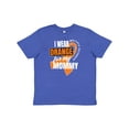 thumbnail image 1 of Inktastic I Wear Orange for My Mommy Multiple Sclerosis Awareness Youth T-Shirt, 1 of 5