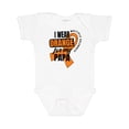 thumbnail image 1 of Inktastic I Wear Orange for My Papa Multiple Sclerosis Awareness Boys or Girls Baby Bodysuit, 1 of 5