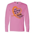thumbnail image 1 of Inktastic I Wear Orange for my Aunt Multiple Sclerosis Awareness Long Sleeve T-Shirt, 1 of 5